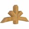 Ekena Millwork Alberta Rough Sawn Timber Gable Bracket, Western Red Cedar, 60"W x 27"H x 6"D x 6"F, 11/12 Pitch GBW060X27X0606ALB00RWR - alternate 3